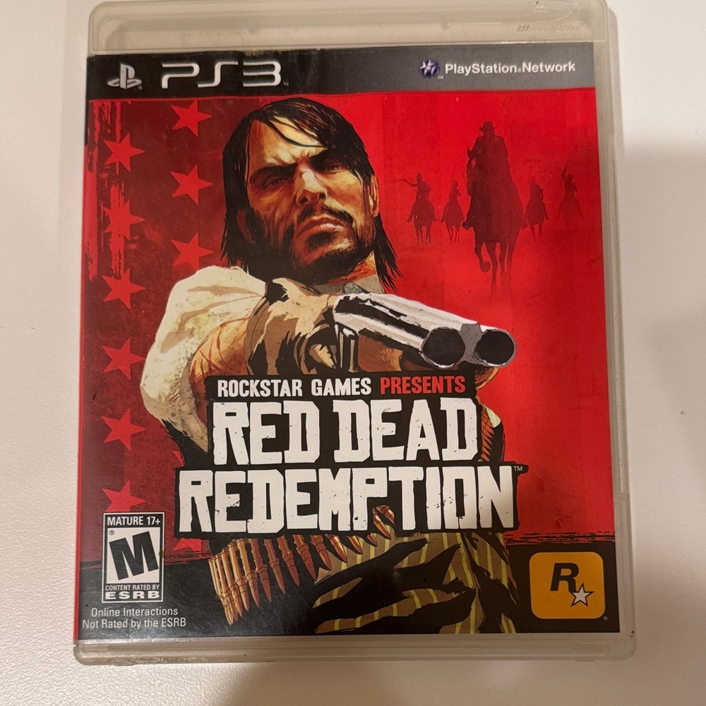 Red Dead Redemption for PS3 by - Red Cover